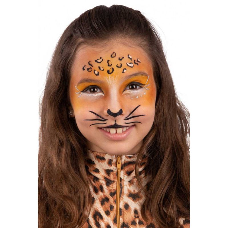 Dočasné tetovanie leoparda